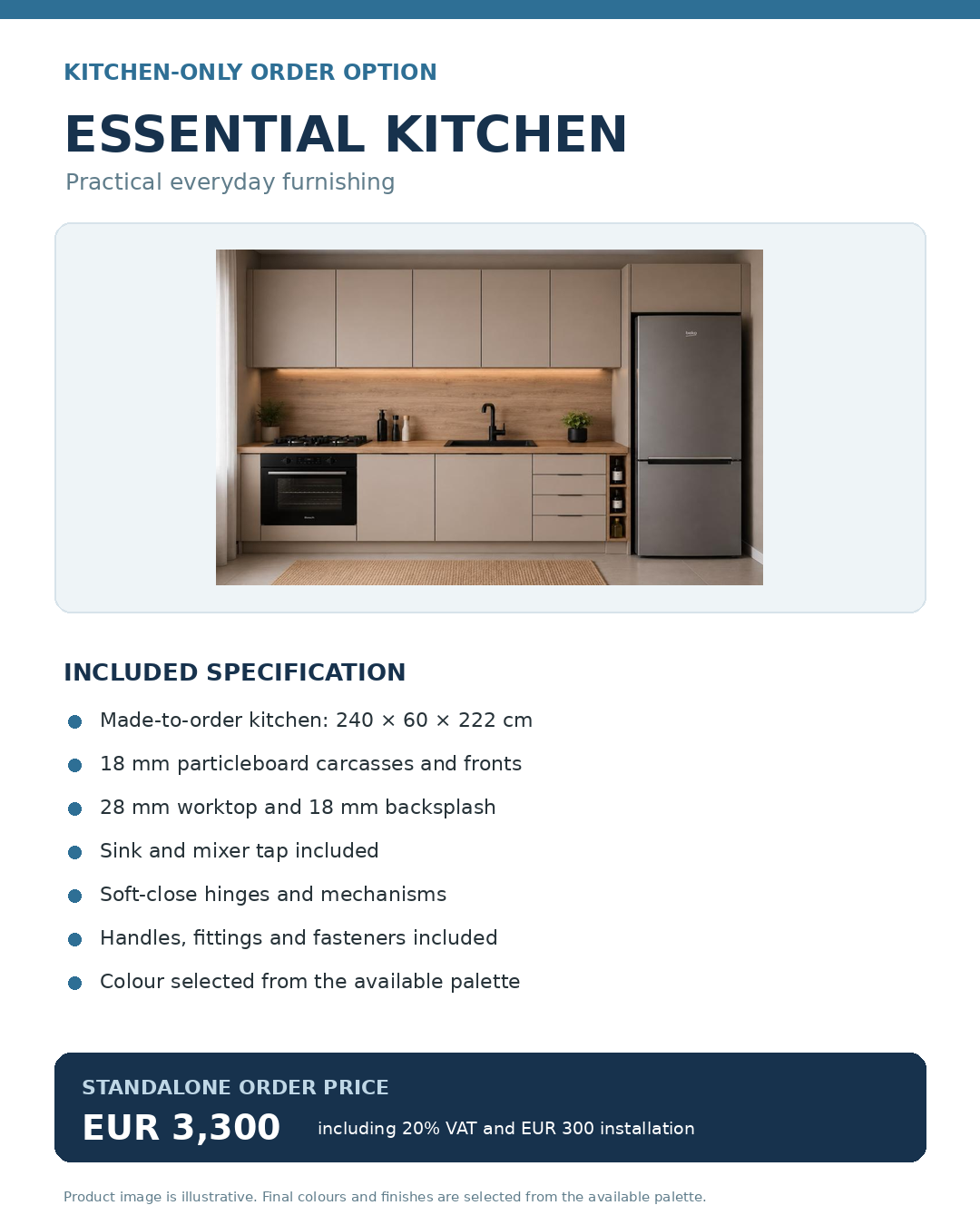 Essential Kitchen option